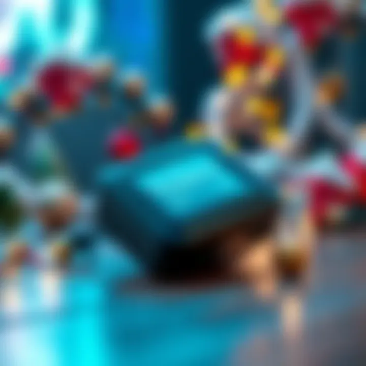 Trezor 7 Device A Trezor 7 device displayed with holiday decorations in the background, symbolizing secure digital storage for the season.