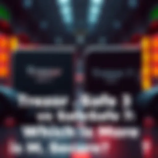 Side-by-side look at Trezor Safe 3 and Safe 7 hardware wallets showcasing their designs and features