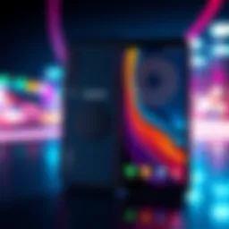 A Trezor Safe 3 hardware wallet next to a Samsung A34 smartphone, showcasing their compatibility