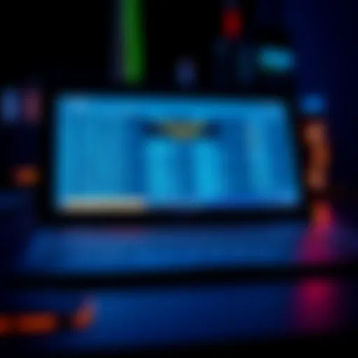 A computer keyboard displaying a frozen screen during Trezor Suite PIN setup, highlighting the malfunction