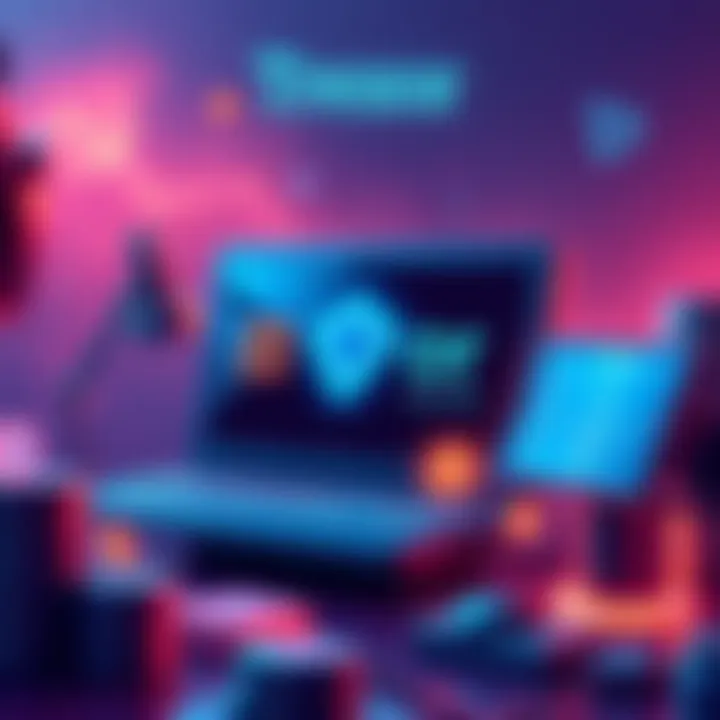 Illustration showing enhancements in Trezor Suite with icons for Solana and Cardano features