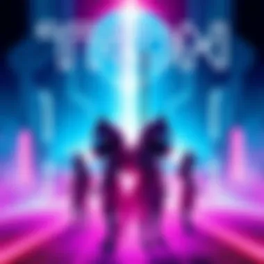 A vibrant scene from Tron Legacy showcasing its unique digital world and characters