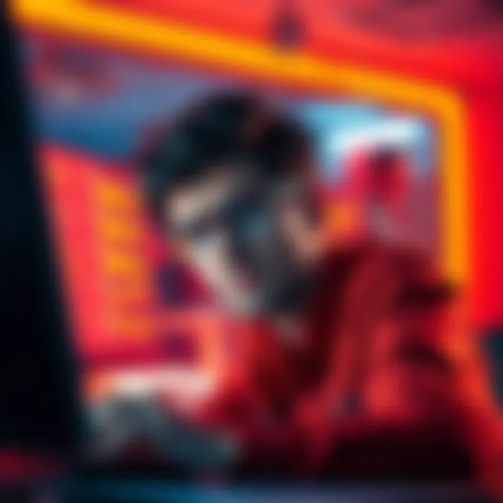 A person looking frustrated while trying to fix issues with a hardware wallet recovery phrase on a computer.