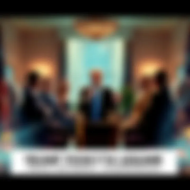 President Trump discussing regulations with crypto and prediction market executives at the White House