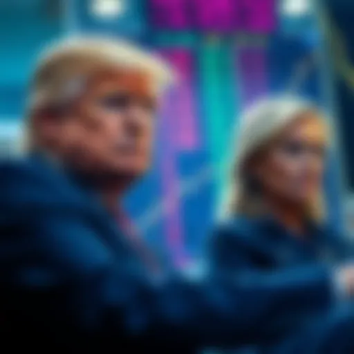 The Trump family experiences a financial setback as cryptocurrency values drop significantly, showcasing negative market trends.