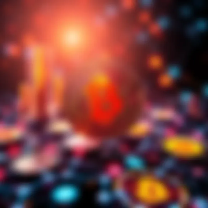 A graphic showing digital currency symbols with a visual representation of trust and connections, indicating a change in the cryptocurrency landscape.