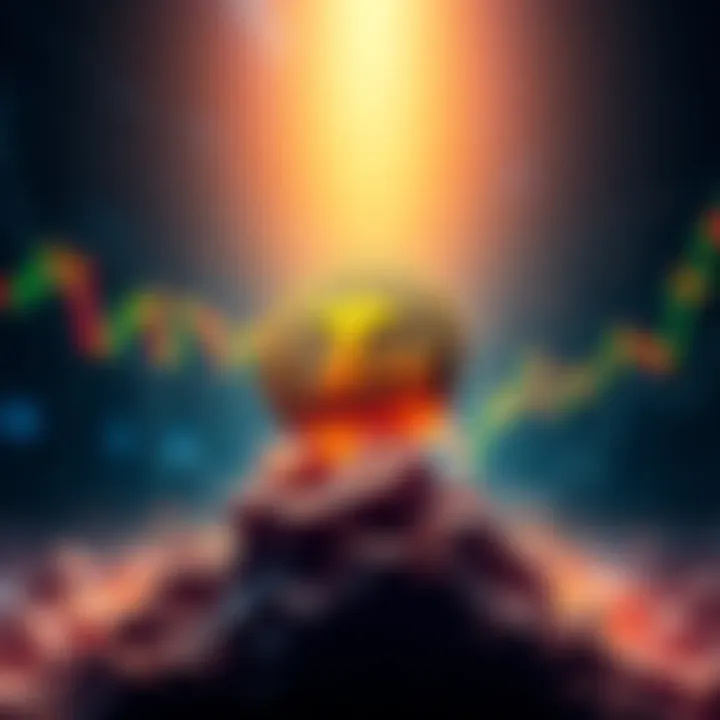 Trx coin rising with financial graphs in the background, showing upward trends and growth potential by December 2026