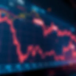 Graph showing a downward trend in TRX's market capitalization with indicators of active addresses and new token launches