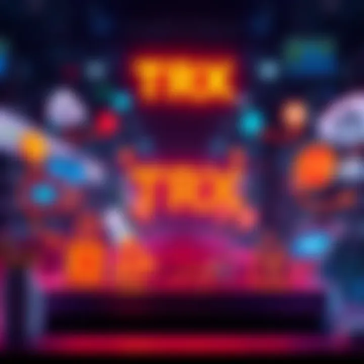 A graphic showing TRX as a popular payment method with icons representing online services like hosting and VPNs.