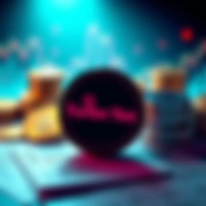 A visual announcement showcasing Turbo Tax's new cryptocurrency tax reporting features with icons of coins and tax forms in the background.