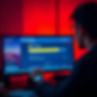 Turning Off Purchase Notifications A person looking at a computer screen showing forum settings, with a focus on disabling purchase notifications.