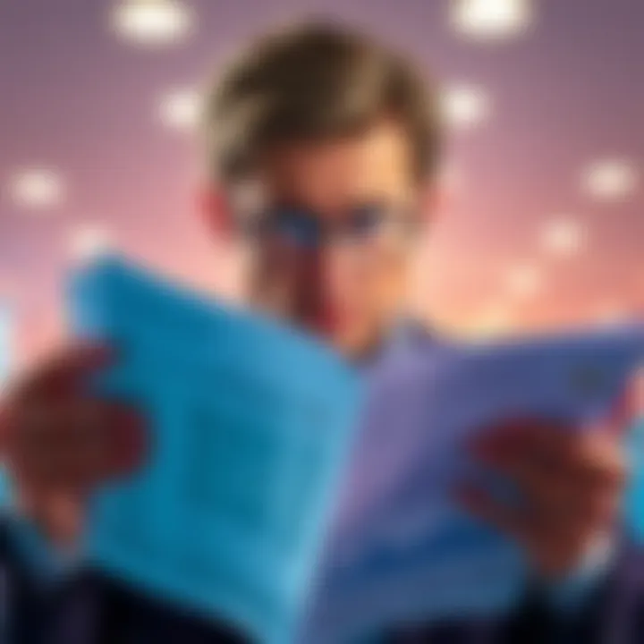 A worried person looks at financial documents with a concerned expression, highlighting uncertainty about customer funds and company accountability.