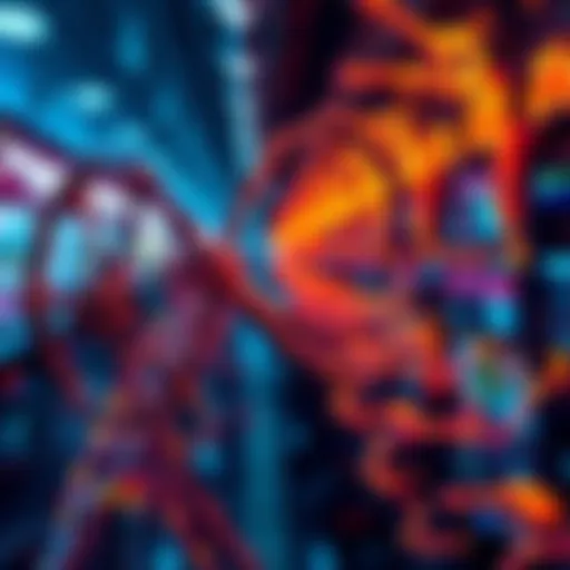 A visual representation showing the pruning process in the Kaspa network, highlighting older transactions and their accessibility for businesses.