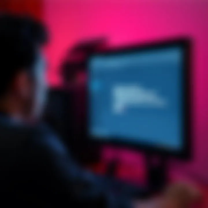 A person looking confused at their computer screen with new software installed without permission