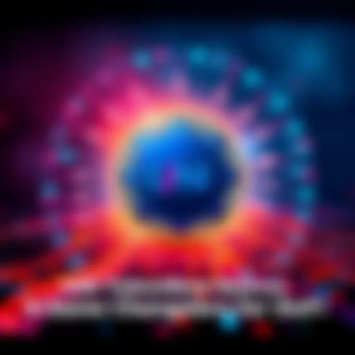 UNI Token on Solana Graphic showing UNI token logo with Solana blockchain background