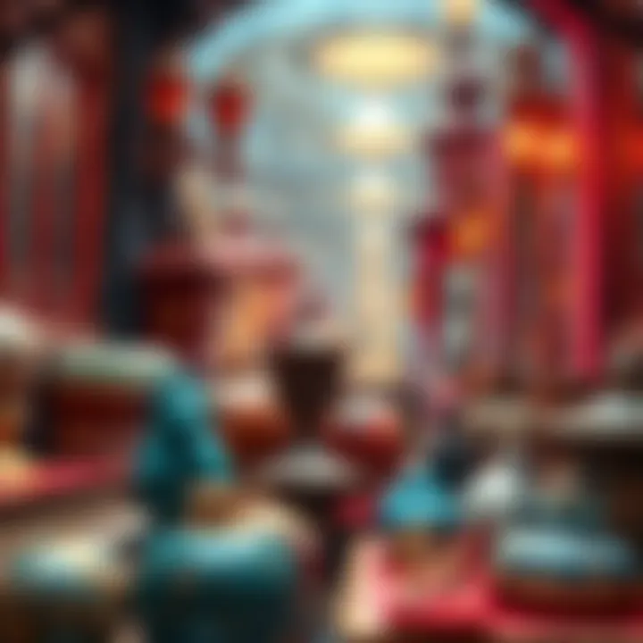 A collection of unique treasures including art pieces, collectibles, and rare items displayed together.