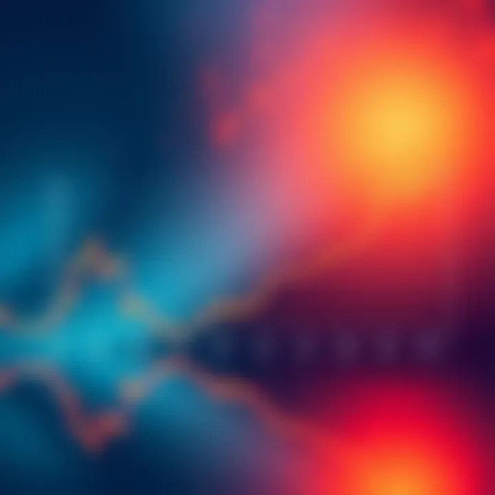 Illustration showing a chart with divided liquidity ranges on Uniswap V3, highlighting narrow intervals for better efficiency and yield.