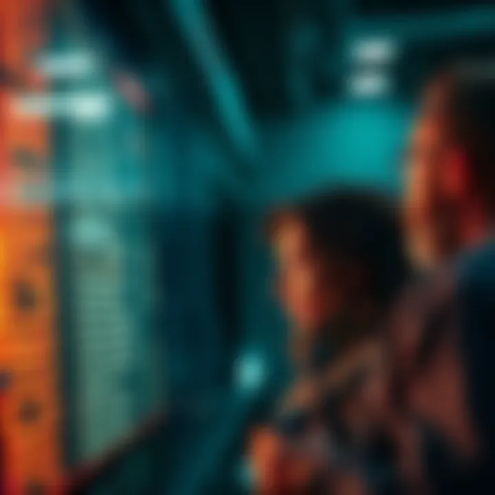 Unknown Cryptocurrency in Ledger A digital ledger display showing an unexpected cryptocurrency entry, with a concerned user observing it.