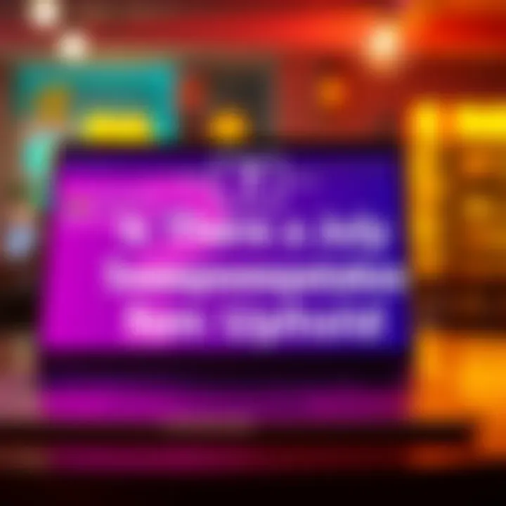 Graphic showing a question about Uphold's July sweepstakes with email and rules page in the background