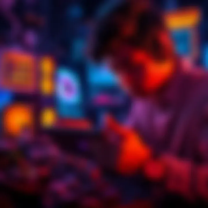 A person examining various USB mining devices for Kas after losing hardware in a house fire