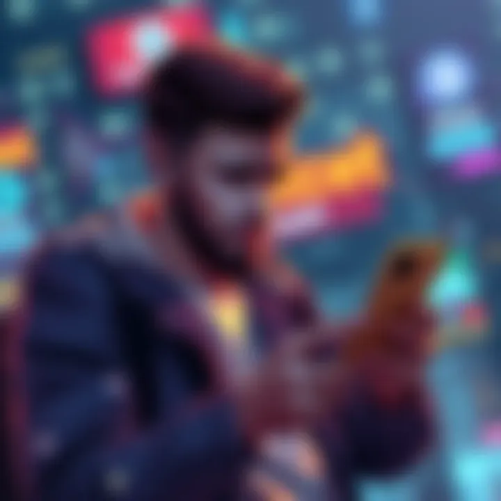 A frustrated user checking their phone for updates on a pending USDT transfer from Bitget to Revolut, showing signs of impatience.