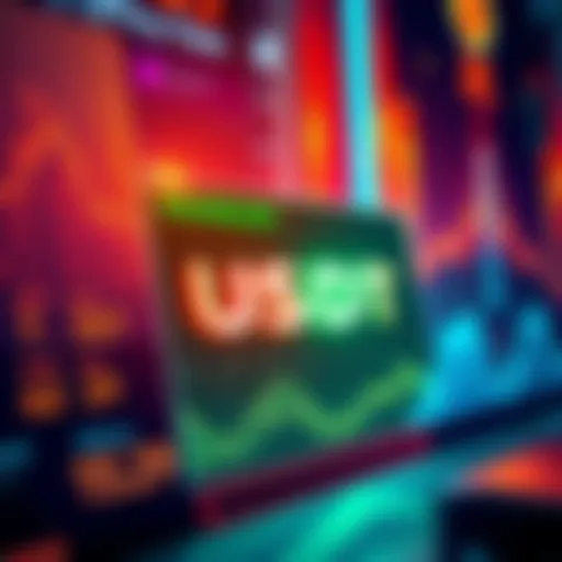 A visual representation of USDT displayed on the TRONSCAN platform but not showing in a MetaMask wallet interface, highlighting the balance discrepancy.