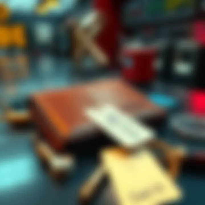 Used Crypto Wallet for Sale A factory-reset crypto wallet placed on a table with a price tag, showing condition and usability for potential buyers.