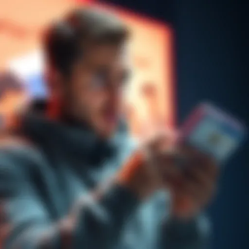 User worried about Revolut account Person looking concerned while checking Revolut account on smartphone with visa documents in hand