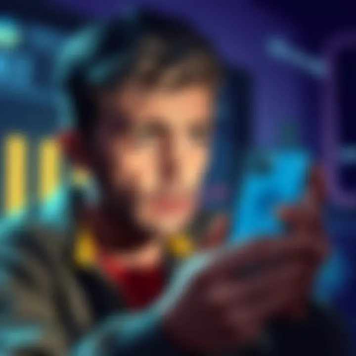 A person looking distressed while checking their Binance account on a smartphone, showing a significant loss in funds after a security issue.