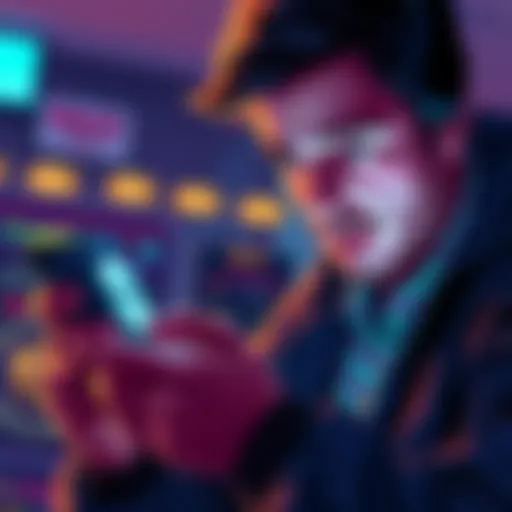 A person looking surprised while checking a cryptocurrency wallet on their phone, showing relief after discovering the USDT funds were safe