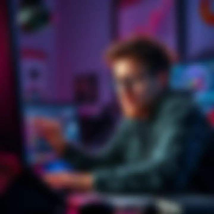 Person looking stressed while organizing several digital wallets on a computer screen