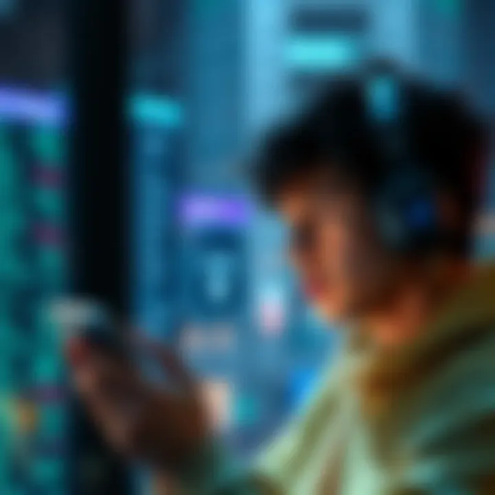 A frustrated user looking at their Android phone, experiencing issues with the Hashpack wallet while trying to swap USDC for DOVU.