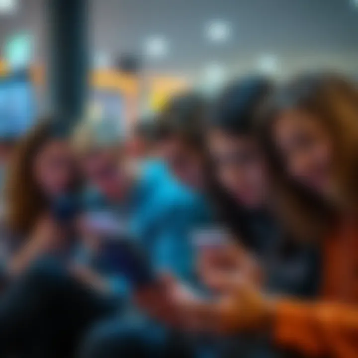 People looking frustrated while using the Stepn app on their phones and laptops, showing signs of connectivity problems.