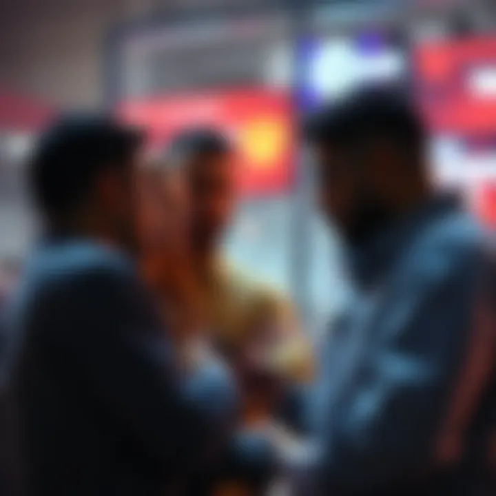 Users complaining about ads and surveys Group of frustrated users discussing lengthy ads and unfair survey experiences