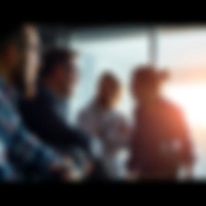 A group of community members discussing the Navigator role in VeBetterDAO, focusing on improving accountability and funding decisions.