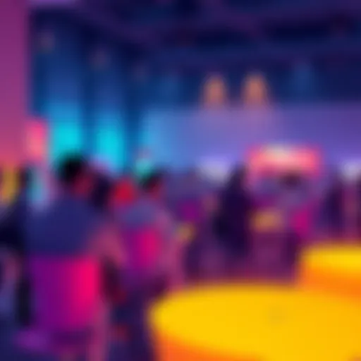 Community members discussing VeChain upgrades and sustainability initiatives in a vibrant forum setting.