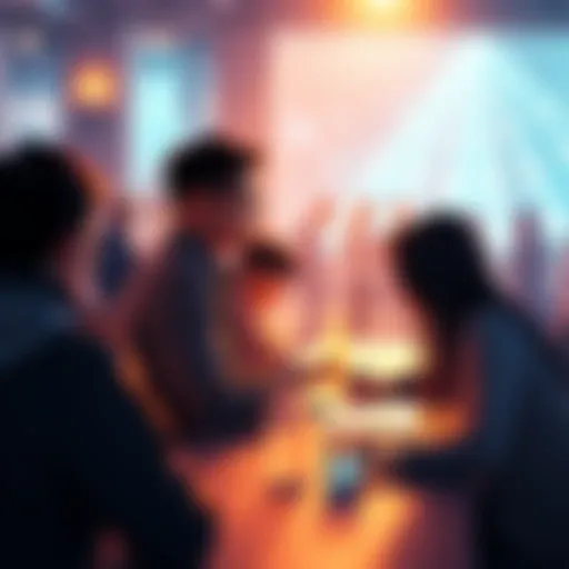 People engaging in discussions about VeChain updates and the Renaissance protocol upgrade