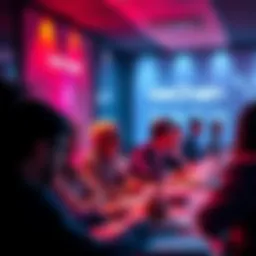 Participants sharing insights about VeChain's developments in a vibrant online forum