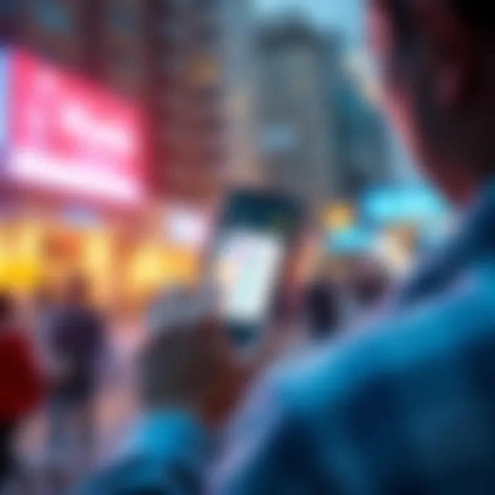 A person using the VeWorld app on a smartphone, showcasing the self-custodial wallet and various VeChain applications.