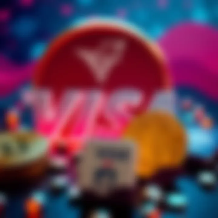 A visual representation of Visa's logo alongside symbols of cryptocurrency, indicating collaboration and support for mainstream acceptance.