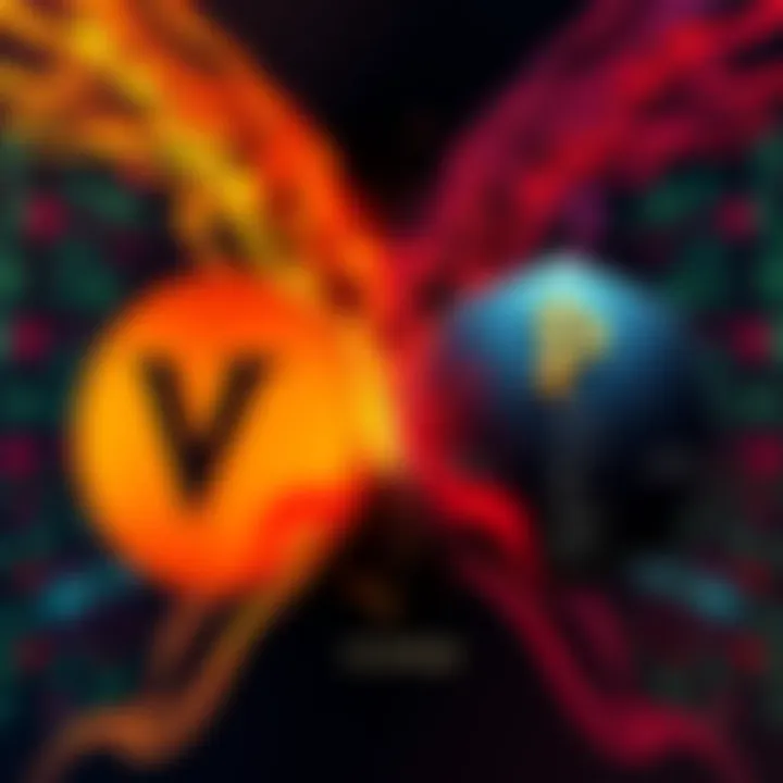 Side-by-side comparison of Vyper and Solidity programming languages with Python code examples