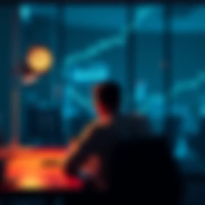 A person sitting at a desk looking at a clock, illustrating the wait for institutional account approval