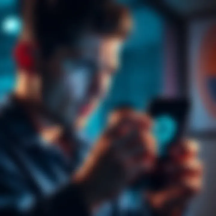 A person looking worried while checking their crypto wallet on a smartphone, showing the USDT TRC-20 logo.