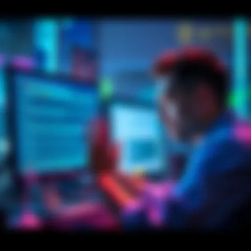 Person frustrated while trying to migrate funds between MyMonero and Cake Wallet, looking at a computer screen with errors displayed