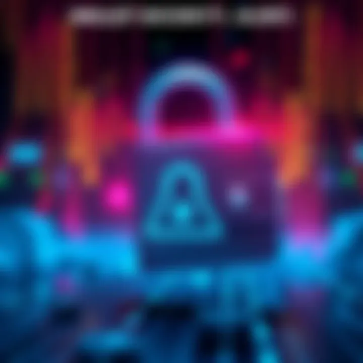 A graphic showing a locked wallet with a warning symbol, representing the risk of compromised seed phrases after the Secondfi transition.