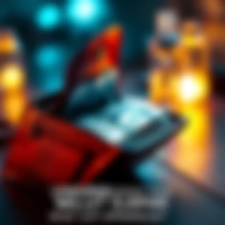 A close-up of an open wallet revealing an unusual item inside, sparking curiosity.