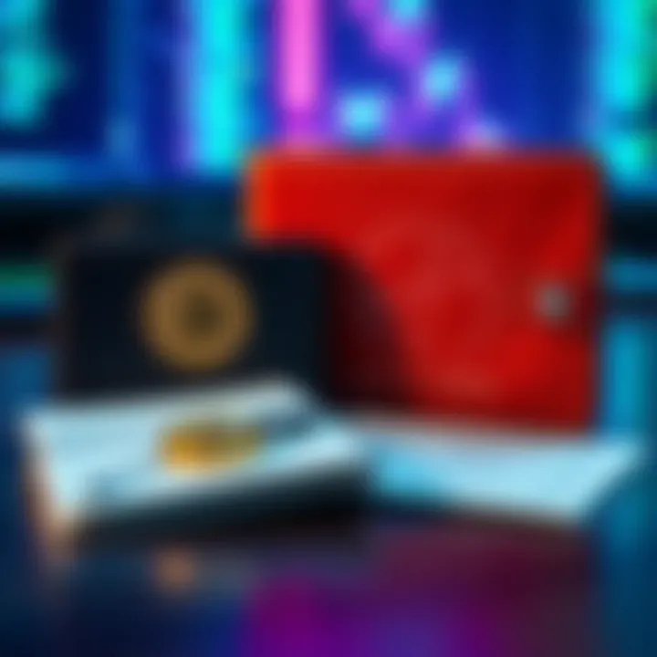 A visual showing a hardware wallet alongside a paper wallet, highlighting their differences for storing Bitcoin securely.