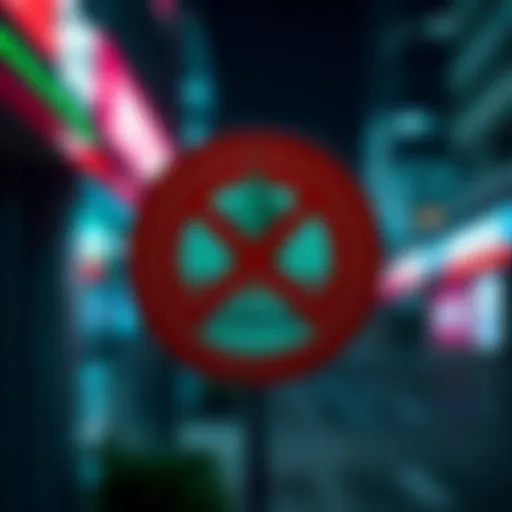 Warning Sign for Robinhood Users A warning sign with a crossed-out Interac logo, symbolizing issues for Robinhood Canada users