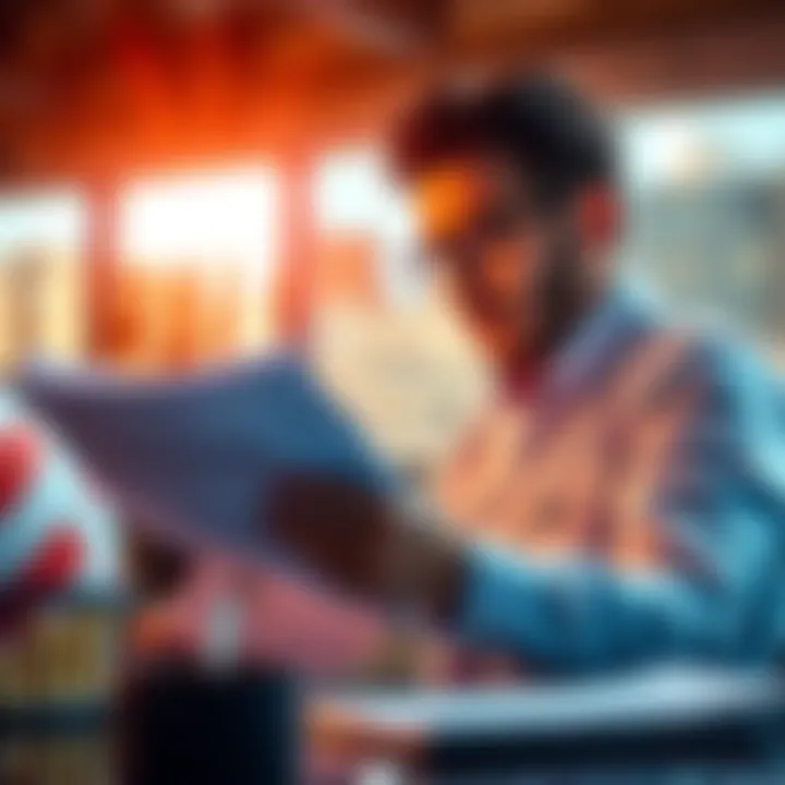 A person reviewing financial documents and considering selling and rebuying assets to take advantage of tax benefits before upcoming changes.