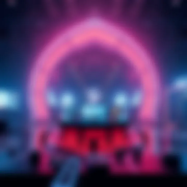 A visual representation of a gaming platform showcasing fast transactions and low gas fees, with graphics highlighting seamless gaming experience.